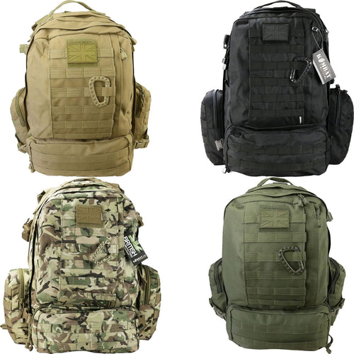 Kombat UK Viking Patrol Tactical Army Military Molle Bag Backpack Camouflage 60L