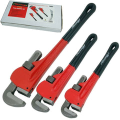 Neilsen 3pc Adjustable Plumbers Waterpump Stilsons Monkey Pipe Wrench Pliers