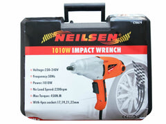 Neilsen 1010W Electric Impact Drill Wrench 1/2" Dr Power Tool with Sockets