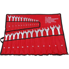 Neilsen 25pc Polished Metric Combination Spanner Wrench Set 6mm - 32mm