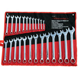 Neilsen 25pc Fully Polished Metric Combination Spanner Wrench Set 6mm - 32mm