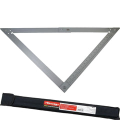 Neilsen Folding Framing Square Carpenters Steel 600mm Rafters Metric Imperial