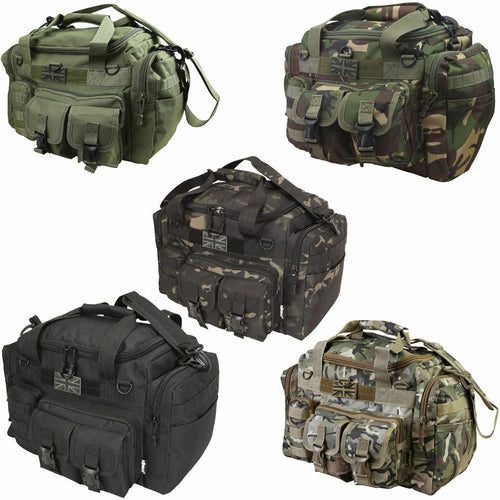 Kombat UK Saxon Tactical Army Assault Military Holdall Molle Bag Rucksack 35L