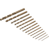 BlueSpot Cobalt Drill Bit Set Jobber Bits 1.5mm - 10mm 99pc Metal Wood