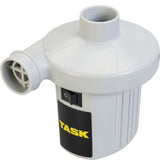 Task 130w High volume Inflator Inflating Inflation Airbed Pump With Adaptors