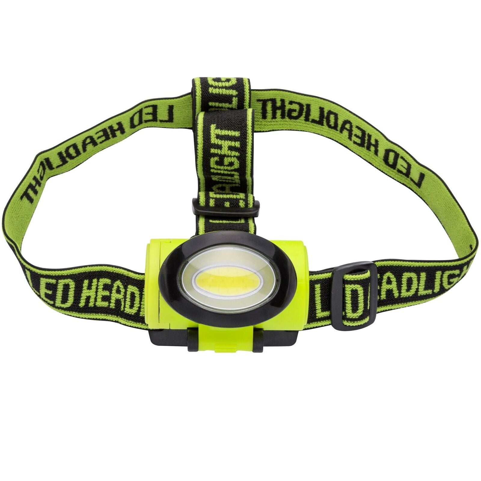 Electralight COB LED Head Torch Headlamp Light 200 Lumens With AAA Batteries