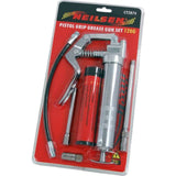 Neilsen Manual Grease Gun Lever Pistol Grip 120cc Cartridge Type Flexi Hose