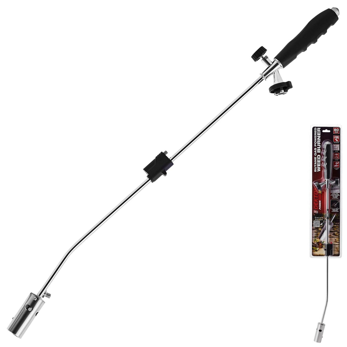 Dekton Weed Burner Killer Wand Butane Gas Blowtorch Garden Outdoor Weeds Moss