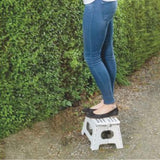 Dekton Folding Multi Purpose Portable Collapsible Step Stool Non Slip Surface