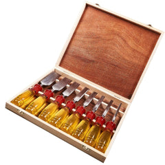 Amtech 8pc Wood Bevel Edge Carpentry Joiner Carpenter Woodwork Chisel Set