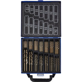 BlueSpot Cobalt Drill Bit Set Jobber Bits 1.5mm - 10mm 99pc Metal Wood