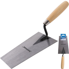 Silverline Wooden Handle 180mm Bucket Bricklaying Trowel Cement Brick 7"