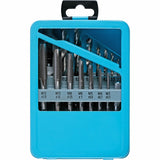 Bluespot 6pc Tap and Drill Bit Set Metric M3 M4 M5 M6 M8 M10 M12 Thread Cutter