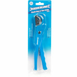 Silverline Plastic Pipe Cutter 36mm PVC PEX PPR Polythene Neoprene Rubber Hose