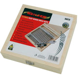 Neilsen 14pc Spade Hole Saw Flat Wood Drill Bit Set With Adaptor 6mm - 25mm