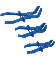 Bluespot 3pc Flexible Offset Hose Pliers Clamp Plier Set Brake Radiator Pipes