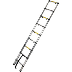 Silverline Telescopic Extendable Step Folding Multi Purpose Portable Ladder 2.6m