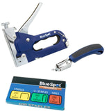 BlueSpot 3 Way Heavy Duty Staple Gun & Remover 600 Staples Adjustable Stapler