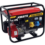 Jobsite 2000W Petrol Portable Camping Generator 4 Stroke 230v 6.5HP Recoil start
