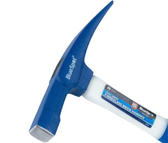 BlueSpot 24oz Brick Hammer Fibreglass Shaft Building Masonry Rock Chipping Tool