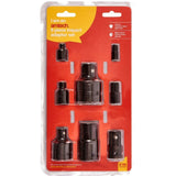 Amtech 8pc Air Impact Socket Adaptor Set Converter Reducer  1/4" 3/4" 1/2" & 1"