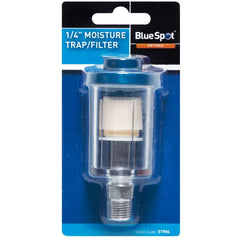 BlueSpot Air Line 1/4 BSP Mini Filter Moisture Water Trap Tool