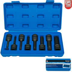 BlueSpot 8pc Impact Torx Bit 1/2" Drive Socket Set T30 - T80 01506