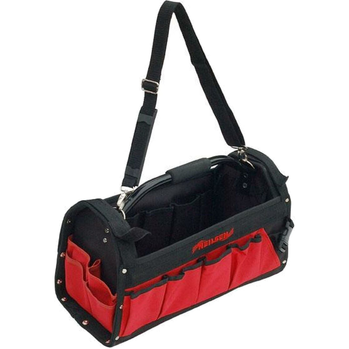 Neilsen 19 Pocket Open Tote Tool Caddy Bag Carry Case With Heavy Duty Holdall