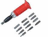 BlueSpot 13pc Impact Screwdriver Screw Socket Tool With Bits Set 1/2" Inch Drive
