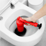 Dekton Drain Blaster Pump Sink Toilet Drain Blockage Remover 4pc Plunger