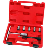 Neilsen 7pcs Diesel Injector Seat Cutter Cleaner Tool Carbon Remover Set