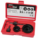 Draper Holesaw Kit Hole Drill Cutter Set Plumber Kitchen Fitter Downlight Saw