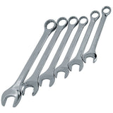Neilsen 6pc Jumbo Metric Polished Combination Spanner Wrench Set 33mm - 50mm