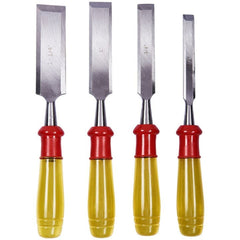 Amtech 4pc Wood Bevel Edge Carpentry Joiner Carpenter Woodwork Chisel Set