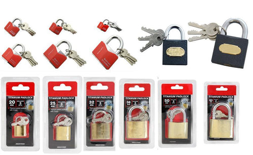 A choice of Heavy Duty High Security Padlocks, Gate, Shed, Locker, Bike, Garag