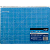 BlueSpot A4 Cutting Mat Non Slip Self Healing Knife Board Art Craft Line Guide
