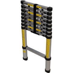 Silverline Telescopic Extendable Step Folding Multi Purpose Portable Ladder 2.6m