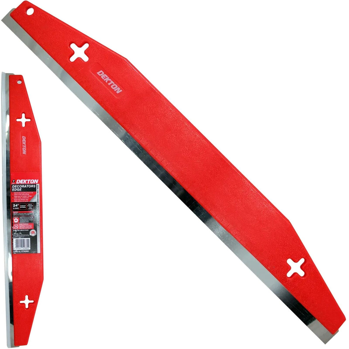 Dekton Decorators Straight Edge Ruler Wallpaper Painting Paint Shield 24" 600mm