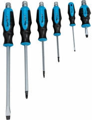 BlueSpot 6pc Screwdriver Set Hex Impact Bolster Handle Magnetic Tip Screwdrivers