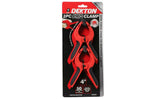 Dekton 2 x Spring Quick Grip Clamps Wood Work Carpentry Plastic Clamp 100mm /4"