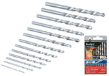 Bluespot 13 Pc HSS Twist Drill Bits 1.5mm To 6.5mm Set Metal Wood Plastic