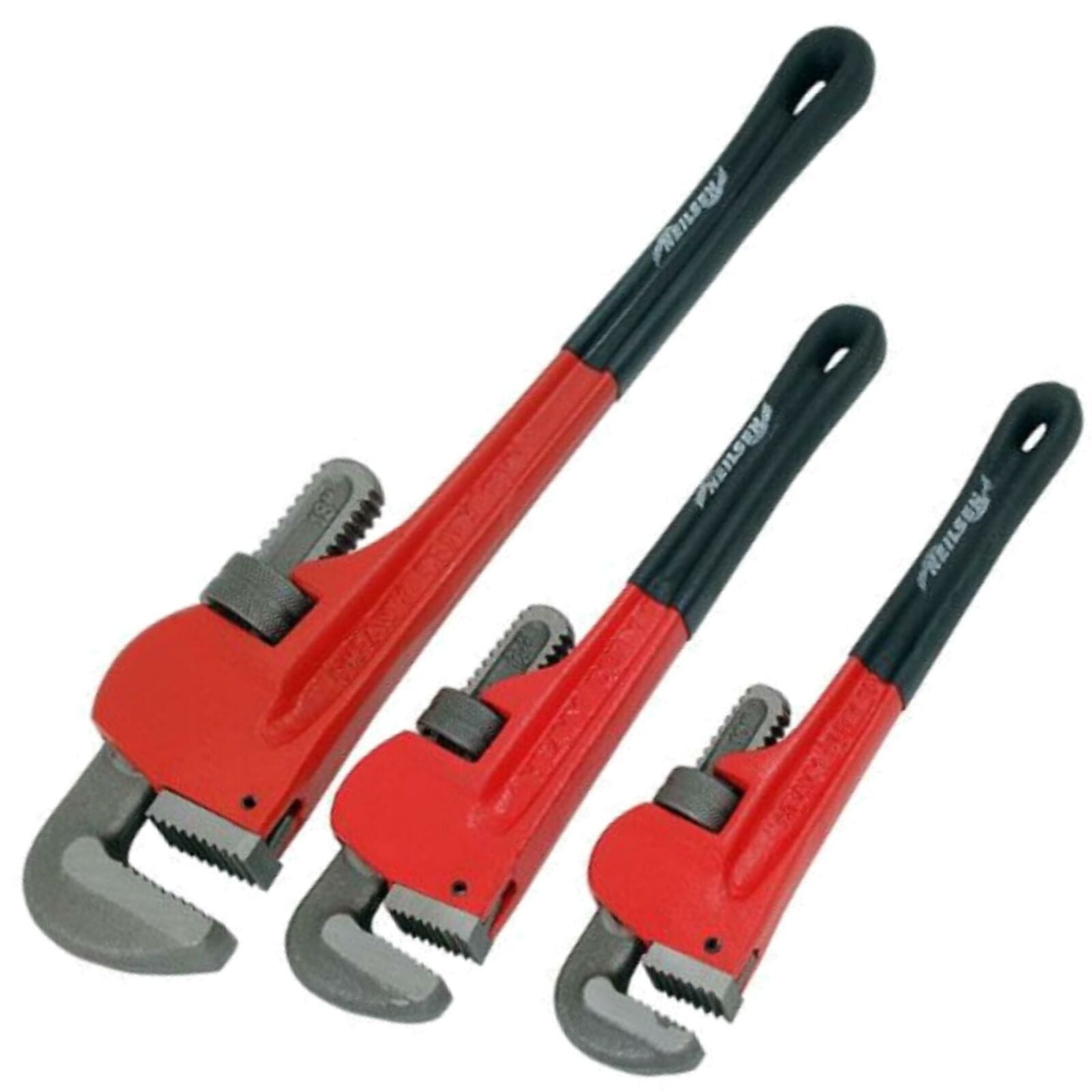 Neilsen 3pc Adjustable Plumbers Waterpump Stilsons Monkey Pipe Wrench Pliers