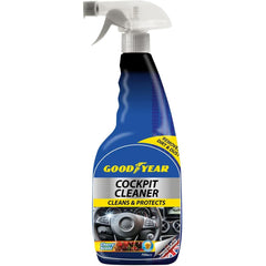 Goodyear 6pc Complete Car Interior Exterior Tyres Wheel Glass Cleaning Kit Set