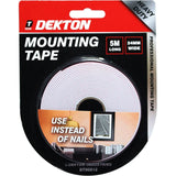 Dekton Release Line Double Sided Mounting Tape Foam Adhesive Roll 24mm X 5m