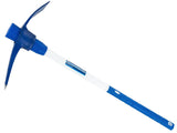 Bluespot 4.5lb Pickaxe With Rubber Grip Fibreglass Shaft Handle 900mm Pick Axe