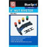 Bluespot Threaded Rivet Nut Setting Tool Riveter Gun Nutsert Riveting M3 ? M6