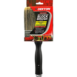 Dekton Large Multi Purpose Block Paint Brushes Decorating DIY Brush 4"