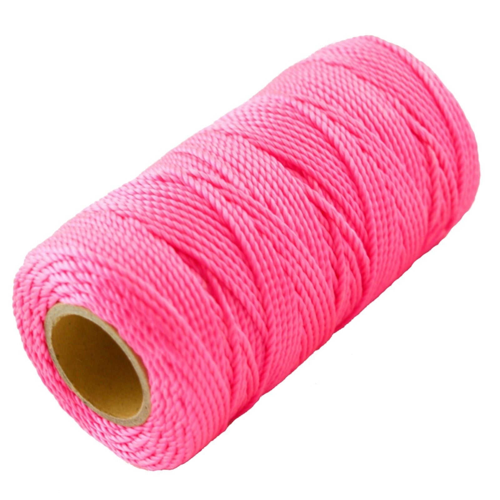 3 X Pink 70M Builders Building Brick Laying Measuring Masonry Rope String Line