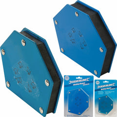 Silverline Welding Magnet Right Angle Holder Soldering Durable 40lb & 60lb