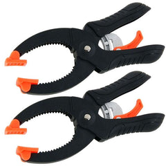 Neilsen 2pc Quick Grip Ratchet Spring Clamp Wood Work Carpentry Jaw Opening 50mm